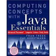 (WCS) Computing Concepts w/Java Essentials : Advnced Placement Study Guide, 3rd Edition by Cay Horstmann (San Jose State Univ.); Fran Trees, 9780471449393