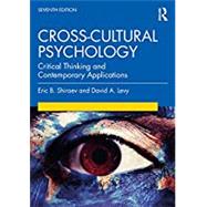 Cross-Cultural Psychology by Eric B. Shiraev; David A. Levy, 9780367199395