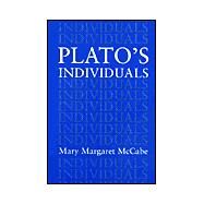 Plato's Individuals by McCabe, Mary Margaret, 9780691029399