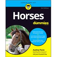 Horses for Dummies by Pavia, Audrey; Posnikoff, Janice, 9781119589402