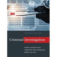 Criminal Investigation by Orthmann, Christine Hess; Hess, Kren M.; Cho, Henry Lim, 9781305659407