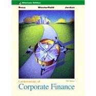 Fundamentals of Corporate Finance by Ross, Stephen A.; Westerfield, Randolph; Jordan, Bradford D., 9780072319408