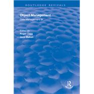 Object Management by Tagg, Roger; Mabon, June, 9781138339408