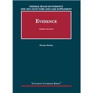 Federal Rules of Evidence 2020-21 Statutory and Case Supplement to Fisher's Evidence, 3d by Fisher, George, 9781642429411