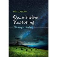 Quantitative Reasoning by Zaslow, Eric, 9781108419413