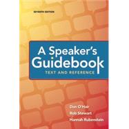 A Speaker's Guidebook: Text and Reference by O'Hair, Dan; Stewart, Rob; Rubenstein, Hannah, 9781319059415