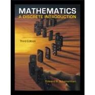 Mathematics A Discrete...,Scheinerman, Edward A.,9780840049421