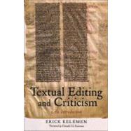 Textual Editing & Criticism Cl by Kelemen,Erick, 9780393929423