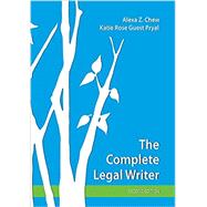 The Complete Legal Writer, Second Edition by Chew, Alexa Z.; Pryal, Katie Rose Guest, 9781531019426