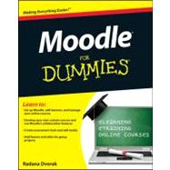 Moodle For Dummies by Dvorak, Radana, 9780470949429