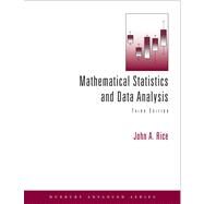 Mathematical Statistics and Data Analysis (with CD Data Sets) by Rice, John, 9780534399429