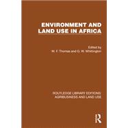 Environment and Land Use in Africa by , 9781032469430