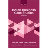 Indian Business Case Studies Volume VII by Parab, Varsha; Mahadik, Ramesh; Tripathi, Diksha, 9780192869432