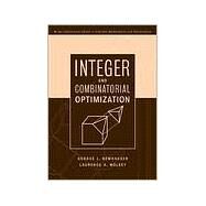 Integer and Combinatorial Optimization by Wolsey, Laurence A.; Nemhauser, George L., 9780471359432