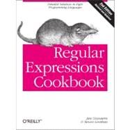 Regular Expressions Cookbook by Goyvaerts, Jan; Levithan, Steven, 9781449319434