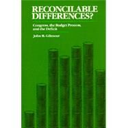Reconcilable Differences? by Gilmour, John B., 9780520069435