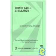 Monte Carlo Simulation by Christopher Z. Mooney, 9780803959439