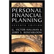 Personal Financial Planning by Hallman, G. Victor, 9780071419444