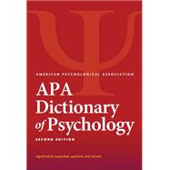 APA Dictionary of Psychology by VandenBos, Gary R., 9781433819445