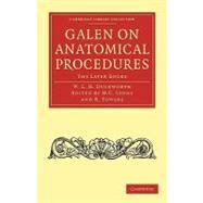 Galen on Anatomical Procedures by Duckworth, Wynfrid Laurence Henry; Lyons, M. C.; Towers, B., 9781108009447