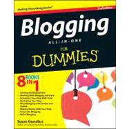 Blogging All-in-One for Dummies by Gunelius, Susan, 9781118299449
