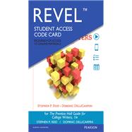 Revel for The Pearson Guide for College Writers -- Access Card by Reid, Stephen P.; DelliCarpini, Dominic, 9780134309453