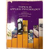 Topics in Applied Psychology by Doug Hazlewood and Leslie Janes (Author), 9781256809456