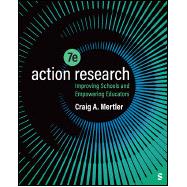 Action Research: Improving Schools and Empowering Educators by Craig A. Mertler, 9781071849460