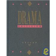 Drama Criticism by Darga, Scott T., 9780787659462