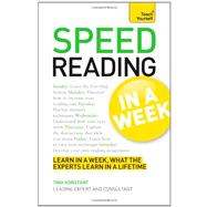 Speed Reading in a Week Teach Yourself by Konstant, Tina, 9781444159462
