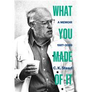 What You Made of It A Memoir, 19872020 by Stead, C. K., 9781869409463