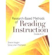 Research-Based Methods Of Reading Instruction by Vaughn, Sharon; LINAN-THOMPSON, SYLVIA, 9780871209467