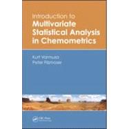 Introduction to Multivariate Statistical Analysis in Chemometrics by Varmuza; Kurt, 9781420059472
