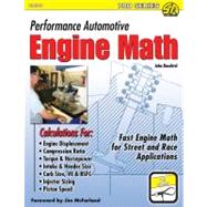 Performance Automotive Engine Math by Baechtel, John, 9781934709474