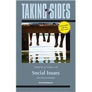 Taking Sides: Clashing Views on Social Issues, Expanded by Finsterbusch, Kurt, 9780078139475