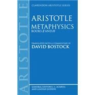 Metaphysics Books Z and H by Bostock, David, 9780198239475