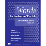 Words for Students of English by McCormick, Dawn E., 9780472089482