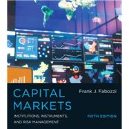 Capital Markets by Fabozzi, Frank J., 9780262029483