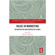 Value in Marketing by Marinov, Marin A., 9780367209483