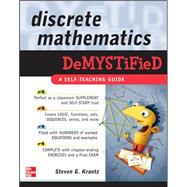 Discrete Mathematics DeMYSTiFied by Krantz, Steven, 9780071549486