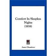 Comfort in Sleepless Nights by Chambers, Anne, 9781120179487