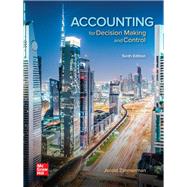 Accounting for Decision Making and Control by ZIMMERMAN, 9781259969492