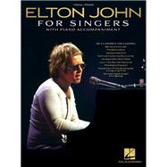 Elton John for Singers with Piano Accompaniment by John, Elton, 9781540029492