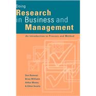 Doing Research in Business and Management : An Introduction to Process and Method by Dan Remenyi, 9780761959496