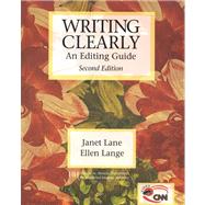 Writing Clearly Grammar for Editing by Lane, Janet; Lange, Ellen, 9780838409497
