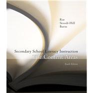 Secondary School Literacy Instruction by Roe, Betty; Stoodt-Hill, Barbara; Burns, Paul C., 9780495809500