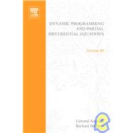 Dynamic Programming and Partial Differential Equations by Angel, Edward, 9780120579501