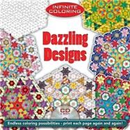 Infinite Coloring Dazzling Designs CD and Book by Sato, Koichi, 9780486469508