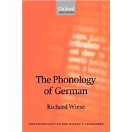 The Phonology of German by Wiese, Richard, 9780198299509