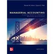 MANAGERIAL ACCOUNTING by Unknown, 9781259969515